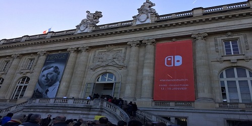 Mon essai de la Nintendo Switch au Grand Palais!