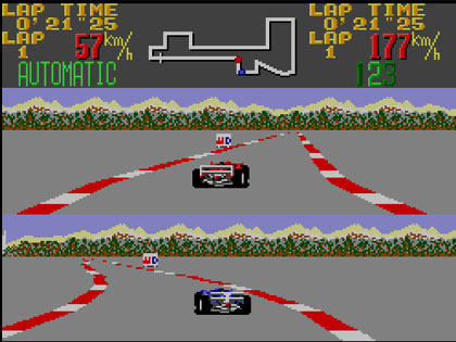 Test de Super Monaco GP sur Master System